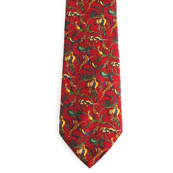 Salvatore Ferragamo Men's Silk Tie - Picture 2 of 5